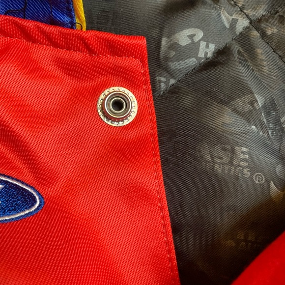 Chase Authentics Nascar Jacket Large Kelloggs Tony The Tiger Ford Cheez-it - Picture 4 of 13